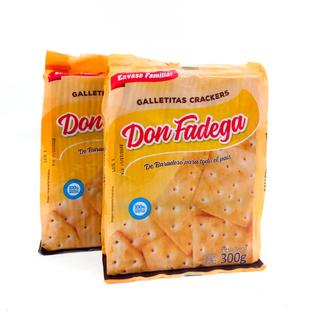 Galletitas crackers DON FADEGA 3x105 gr