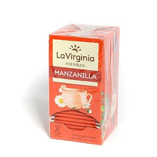 Té de manzanilla LA VIRGINIA x 25u