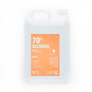 Alcohol líquido 70° FARMACOOP x 5 lts